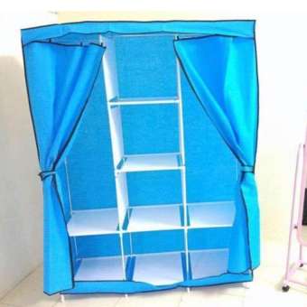 Tủ vải 3 buồng 8 ngăn khung inox