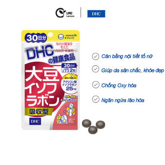 Viên uống mầm đậu nành DHC Soy Isoflavone Absorption Type - Lamicare