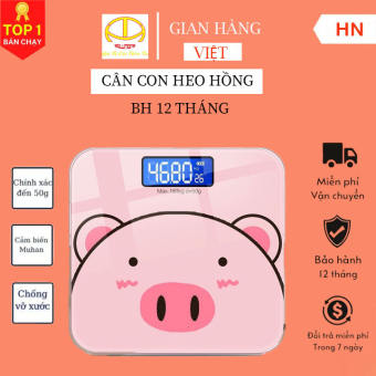 Cân điện tử , cân điện tử thông minh , cân con heo hồng , cân điện tử mini , cân điện tự sức khoẻ gia đình