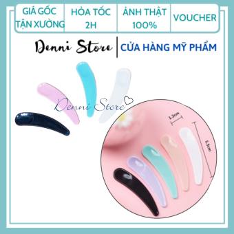 Muỗng que nhựa múc lấy kem mini nhiều màu