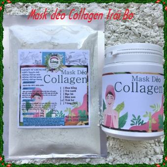 Mask dẻo 200g Bơ Sáp Collagen Ling Có giấy VSATTP giấy ĐKKD nhiều công dụng