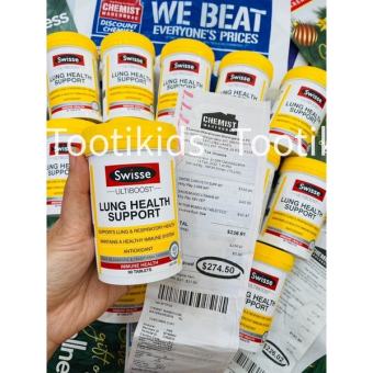 Bổ phổi Swisse Lung health support - hàng Úc đủ bill