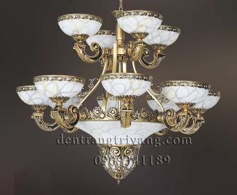 [Trả góp 0%] ĐÈN CHÙM PHÒNG KHÁCH CAO CẤP