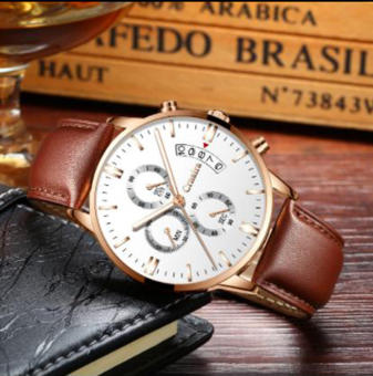 Đồng hồ nam cao cấp Crnaira C029, đồng hồ nam thời trang chống nước, dây da hoặc dây thép lụạ chỉnh độ dài không cần cắt, đồng hồ đeo tay có dạ quang, chạy 6 kim - MYGOOD