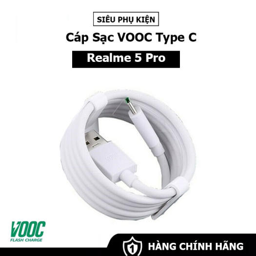 Cáp Sạc VOOC Cho Realme 5 Pro - Cáp Sạc Type C