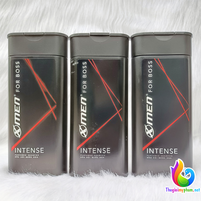 Combo 3 chai dầu gội x-men for boss intense 150g