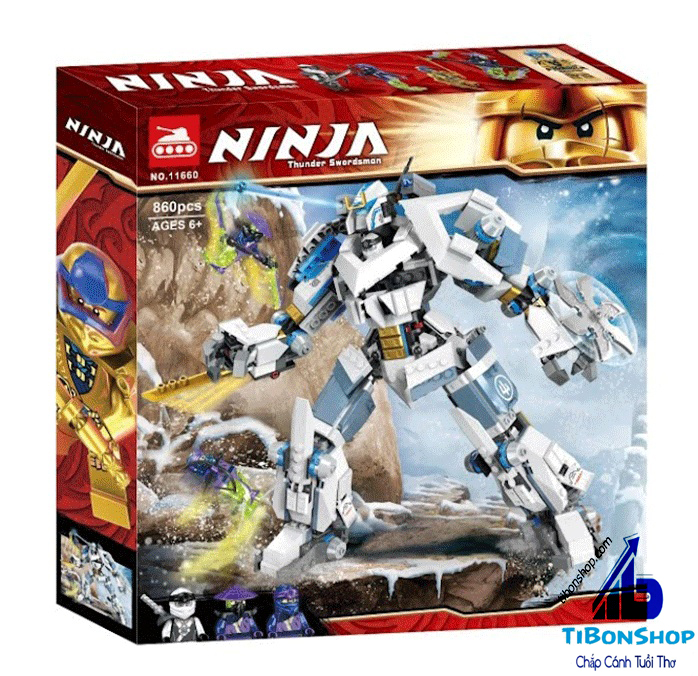 Ninjago chiến giáp titan của zane 11660