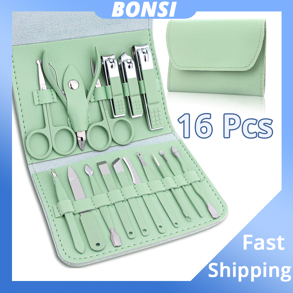 Pcs Nail Clipper Set Stainless Steel Manicure Set Care Tool Stainless Steel Manicure