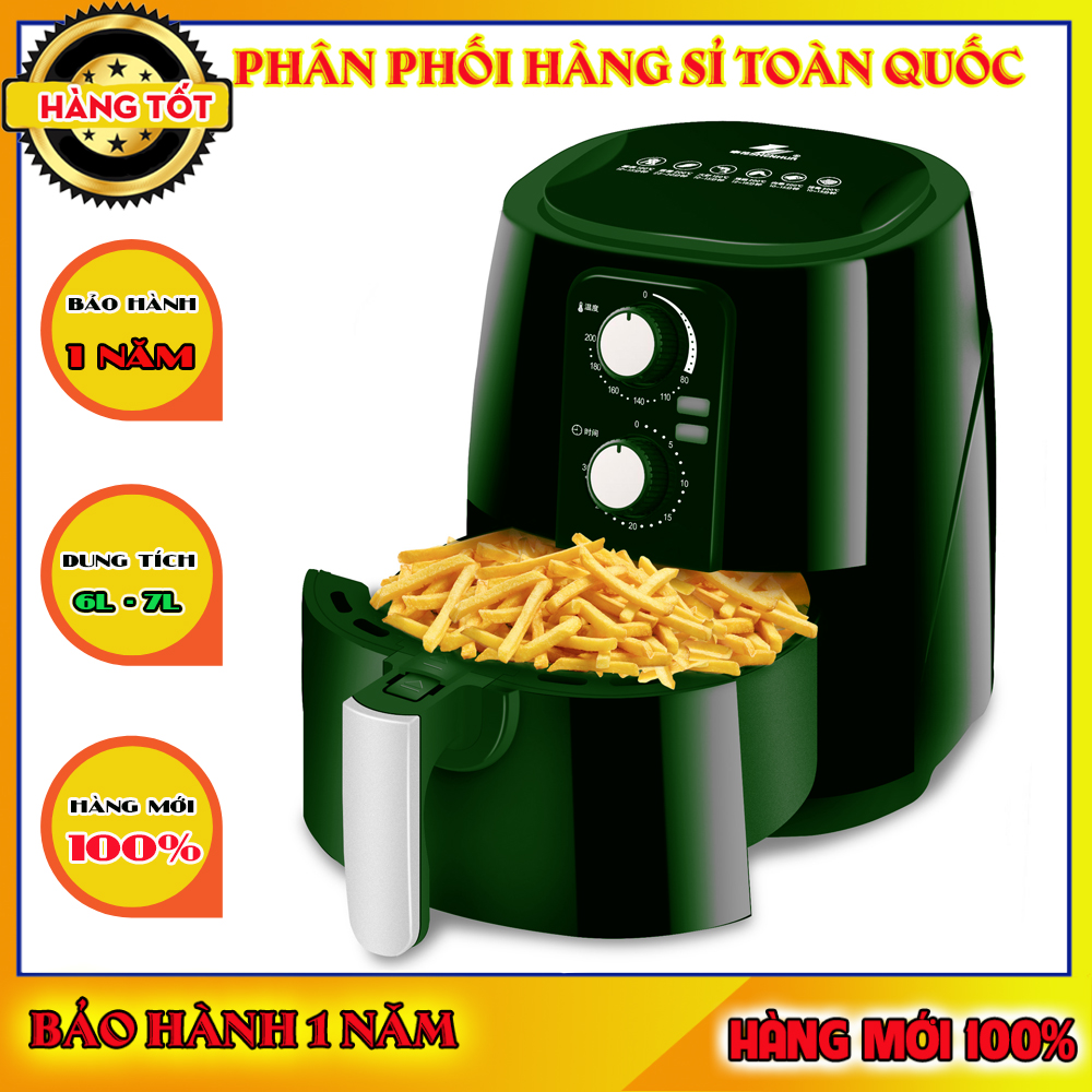 [HÀNG TỐT - GIẢM THÊM 12%] Nồi Chiên Không Dầu CAMEL dung tích cao 6L