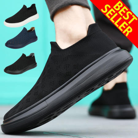 Breathable Slip-On Air Cushion Sneakers for Men - China OEM