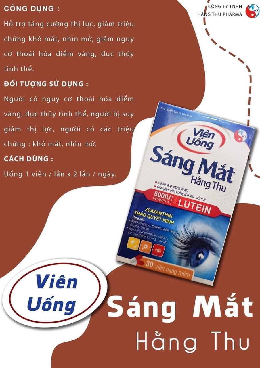 Viên uống sáng mắt