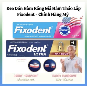 Keo Dán Hàm Giả Fixodent 68gr