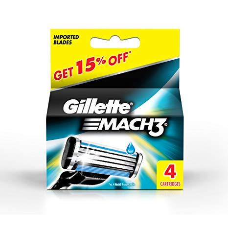 gillette mach 3 blades 12 pack price