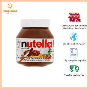 Bơ Hạt Phỉ Cacao Nutella - Hủ 200gr