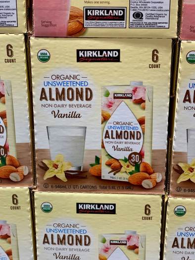 Sữa Hạnh Nhân Kirkland Organic Unsweetened Almond 946ml - Chính Hãng Mỹ