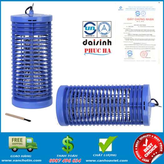 Đèn Bắt Muỗi Gia Đình DS-D6 Xanh