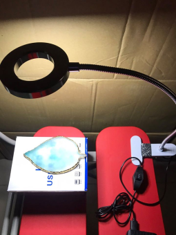 Đèn Led Kẹp Bàn Hỗ Trợ Nối Mi Phun Xăm Nail