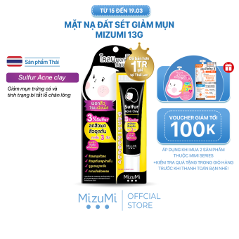 Mặt nạ đất sét giảm mụn MizuMi