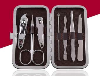 Bộ Làm Móng Tay Chân Inox 7 Món Cao Cấp