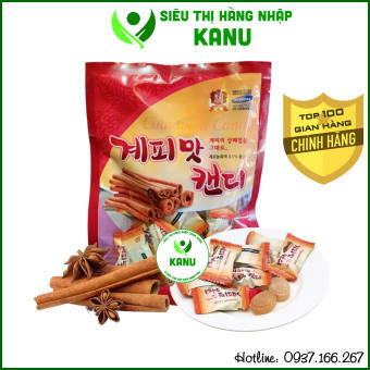 Kẹo quế Cinnamon Candy Cheonnyeonae food Hàn Quốc 200g, đồ ăn vặt ngon rẻ