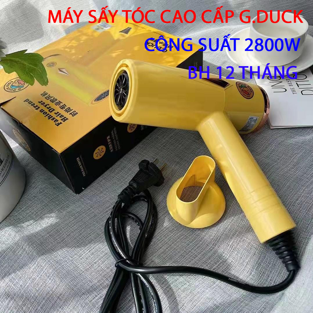 Máy sấy tóc tạo kiểu chuyên nghiệp gduck - công suất lớn 2800w - máy sấy chuyên dụng cho salon - bản nâng cấp 2022