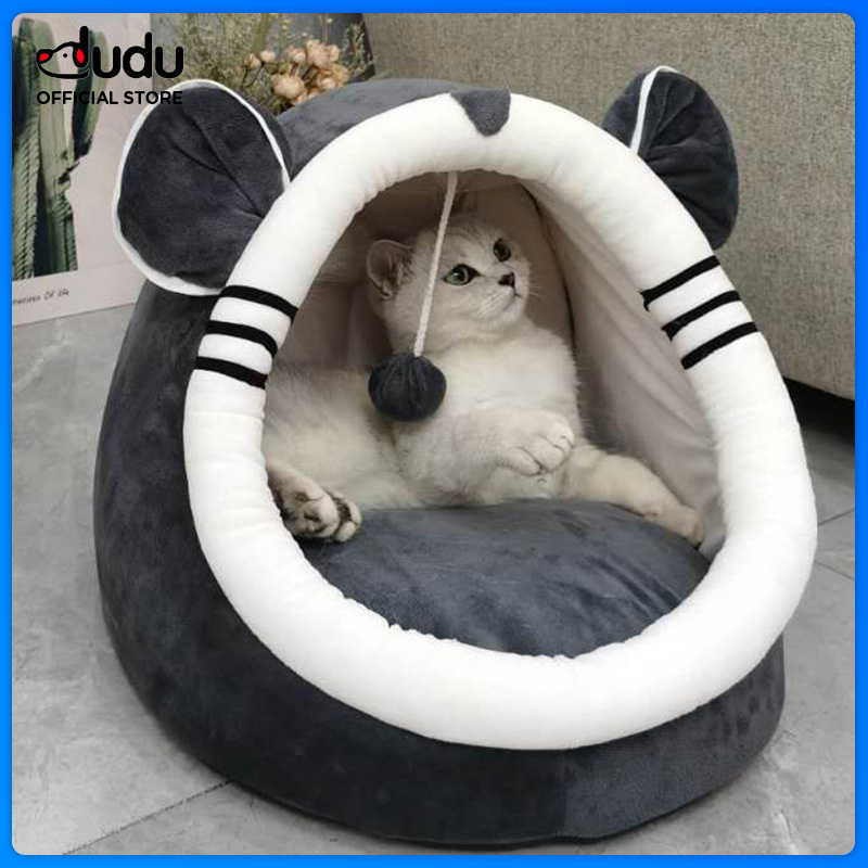 DUDU Pet Dog Beds Comfortable Fluffy Cat Bed Durable Machine Washable for Teddy Large Dogs Dolden Retriever ราคา 633 บาท*ส่งฟรี