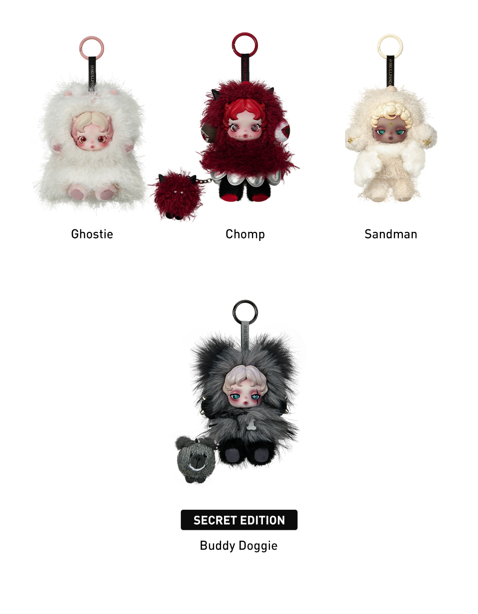 POP MART SKULLPANDA You Found Me! Series Plush Doll Pendant Blind