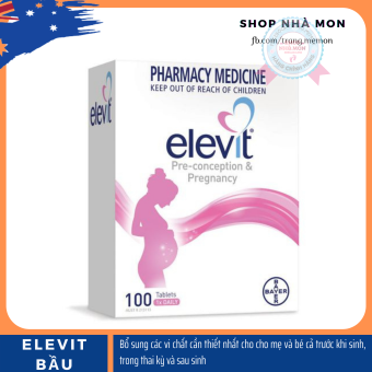 Vitamin bà bầu Elevit (100v)