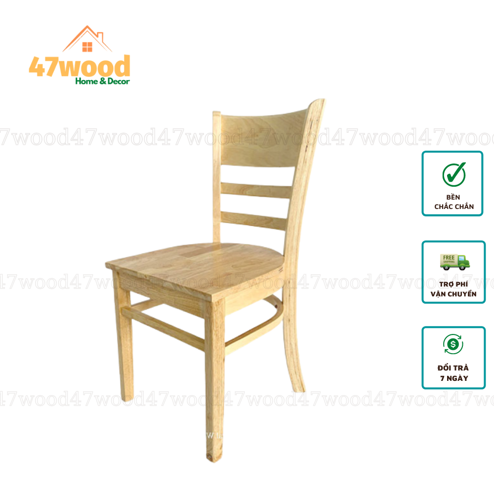Ghế giá rẻ cao 45cm làm ghế ăn, ghế cafe - Ghế cabin giá rẻ 47wood