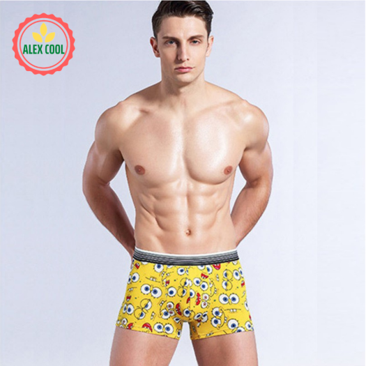 Quần sịp nam đùi hoạt hình doremon thun lạnh 4 chiều - nhiều màu - dạng đùi - họa tiết hoạt hình - vải mền mịn - quần boxer nam - thấm hút mồ hôi - cute cao cấp - Alex Cool - C