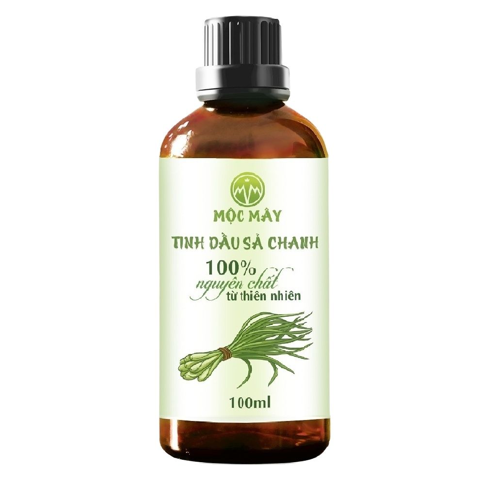 Tinh dầu sả chanh Mộc Mây - tinh dầu nguyên chất từ thiên nhiên, xông phòng, thơm phòng, thư giản, đuổi muỗi, đạt tiêu chuẩn xuất khẩu