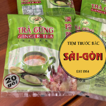 Trà Gừng Hòa Tan Hán Linh 20 gói nhỏ