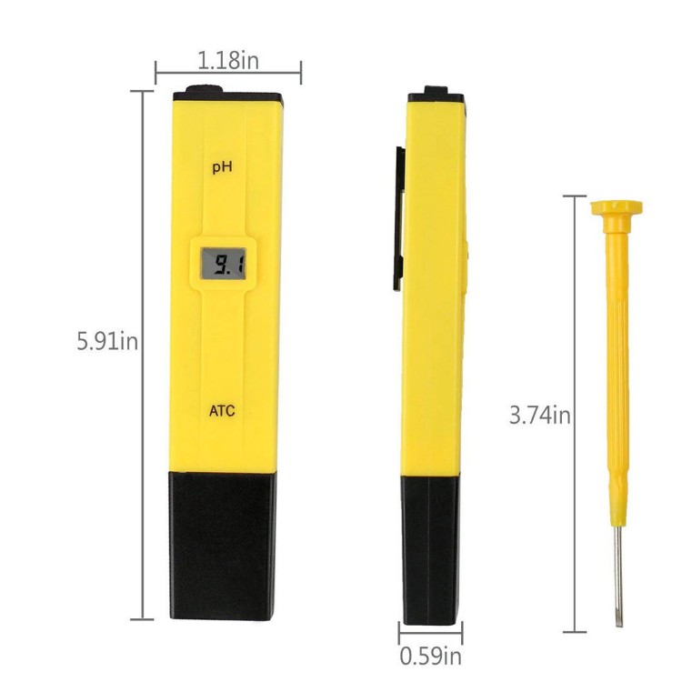 But do ph, bút đo Ph, máy đo PH, Bút đo PHthiết bị đo dung dịch trồng rau thủy canh, nước sạch, nước bể cá