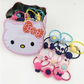 HỘP DÂY BUỘC TÓC HELLO KITTY