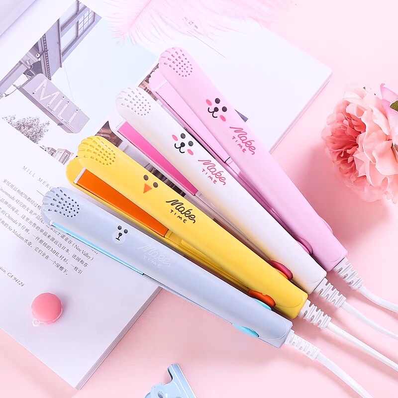 Máy làm tóc ép tóc uốn tóc duỗi tóc là tóc mini nhỏ gọn 4in1 tiện lợi đa năng bỏ túi cho phái đẹp