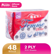 Femme Décor 2 Ply Bathroom Tissue