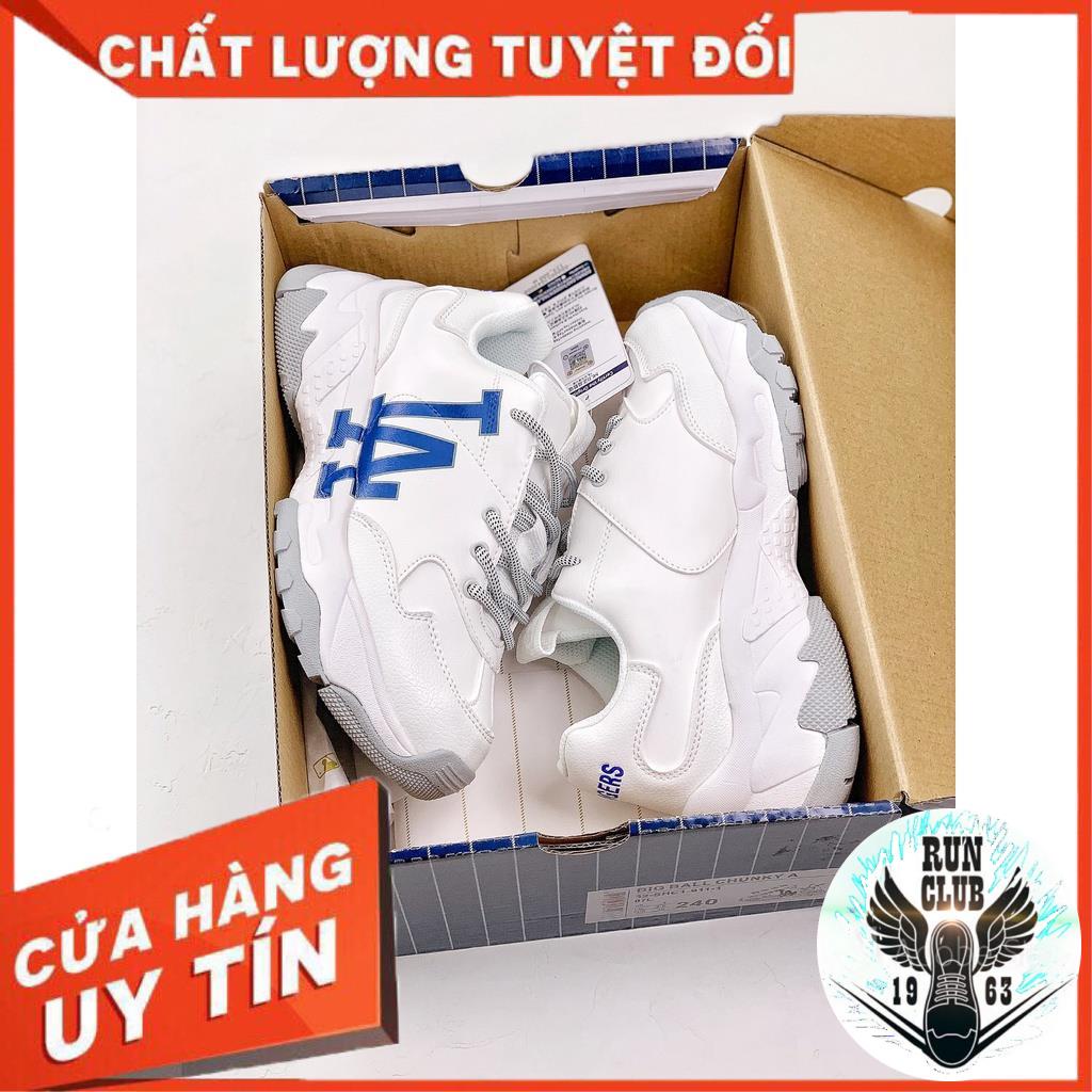 [VIDEO ẢNH THẬT+HỘP BẢO VỆ+FREESHIP] giầy thể thao MLB LA trắng thời trang nam nữ