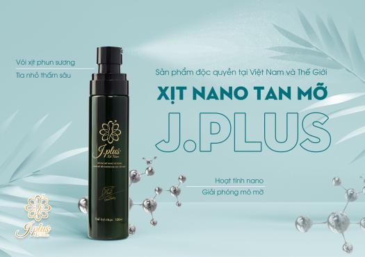 Chai xịt tan mỡ Nano J.Plus