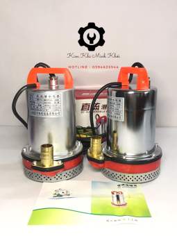 Máy bơm chìm| Bơm tõm bình ắc quy 24V 12V inox công suất lớn 300W - Dây đồng 100% bơm hồ cá, ao cá (Bảo hành 6 tháng)