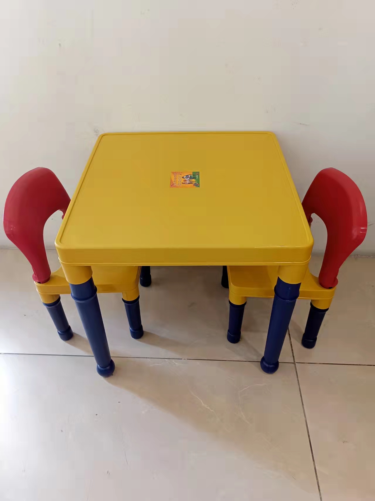 TOWN SHOP ZONE Kids Table & Chairs Set Study Table Writing Table with