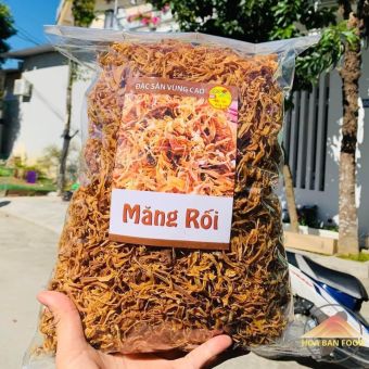 Măng rối, măng khô xé sợi Tây Bắc HOA BAN FOOD loại ngon đặc biệt. Măng rừng vùng núi cao Mường Tè, Lai Châu. Đặc sản măng tre, trúc rừng, măng bẹ, măng rối, măng nứa, măng lưỡi lợn