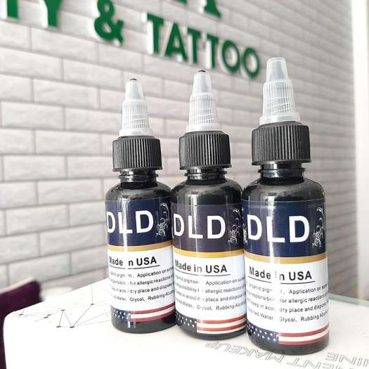 MỰC XĂM HÌNH DLD USA TRUE BLACK