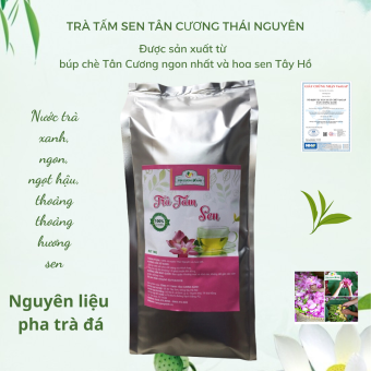 Trà Tấm Sen 1kg- (Chè vụn) Chè Tân Cương, Thái Nguyên, ngon sạch chuẩn VietGAP