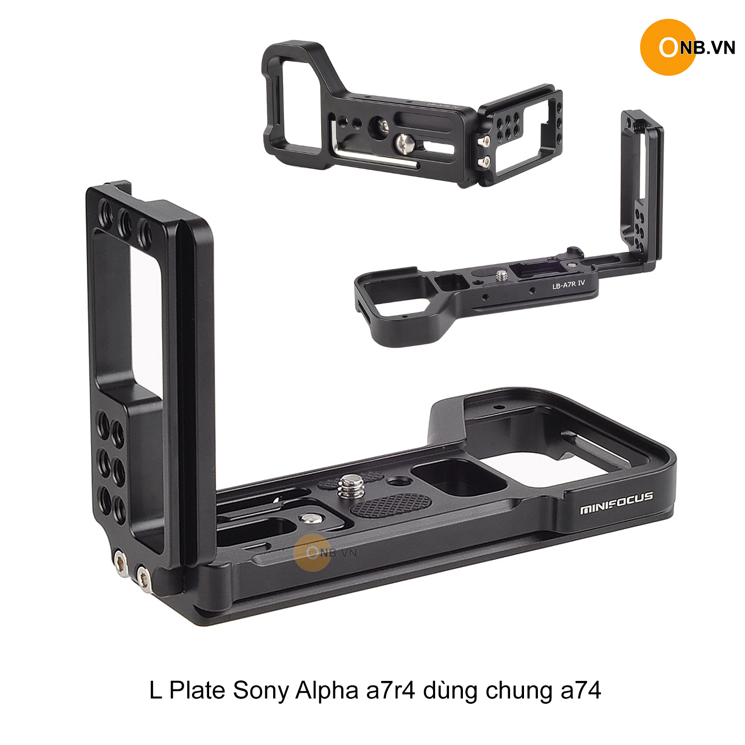 L Plate cho Sony Alpha a7r4 a74 gắn quay dọc Gimbal