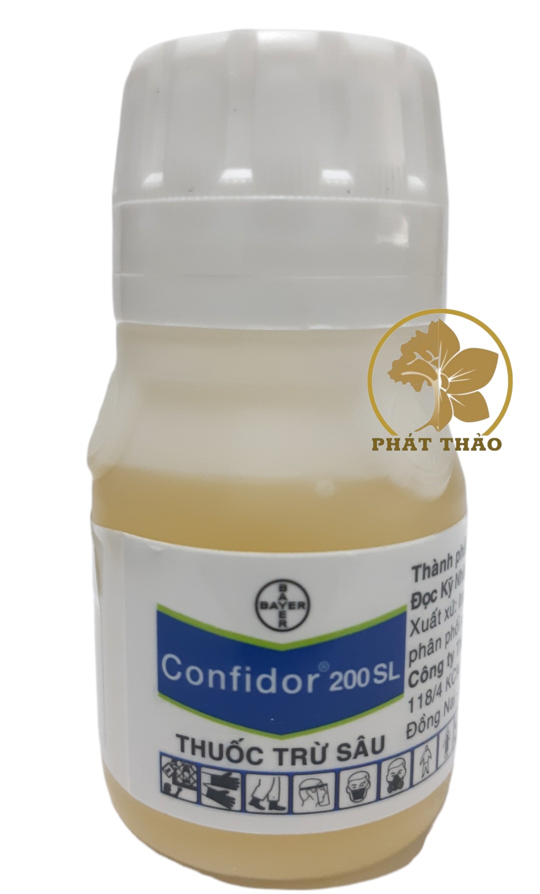 Thuốc trừ sâu Confidor 200SL rầy, rệp, bọ trĩ, côn trùng chích hút cho hoa lan, hoa hồng, mai vàng, cây cảnh, rau màu, cây ăn trái
