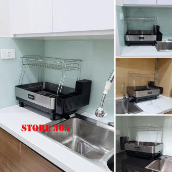 Kệ để chén bát 2 tầng inox sinoart