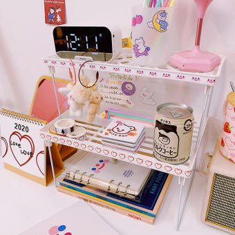 Kệ Đựng Mỹ Phẩm, Bút Viết, Đồ Cá Nhân Để Bàn Gấp Gọn Đa Năng