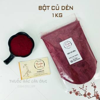 Bột Củ Dền 1kg (Bột Tạo Màu Hồng, Đỏ Nguyên Chất)