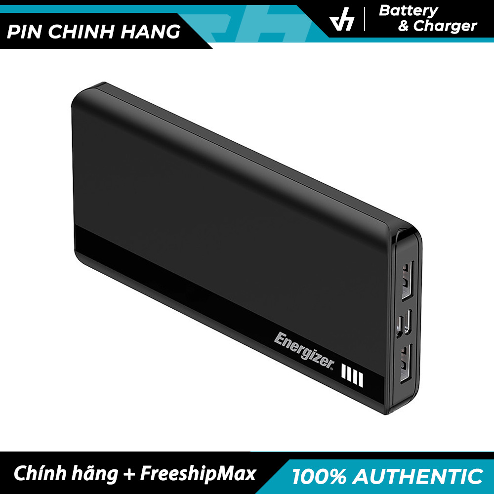 Sạc dự phòng energizer 10000mah chính hãng - energizer ue10054
