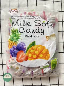 Kẹo dẻo trái cây Milk Soft Candy Thái Lan 320g